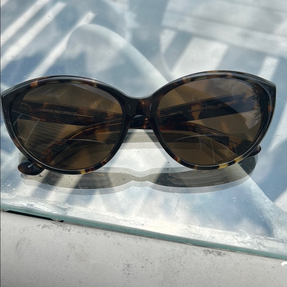 Corinne McCormack Tortoise Shell Sunglasses